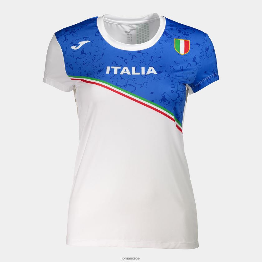 nei Joma skjorte kortermet fidal 23/24 kongeblå hvit FBD0T01757 kvinner