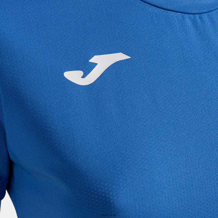 nei Joma skjorte kortermet italiensk tennisforbund kongeblå FBD0T02058 kvinner