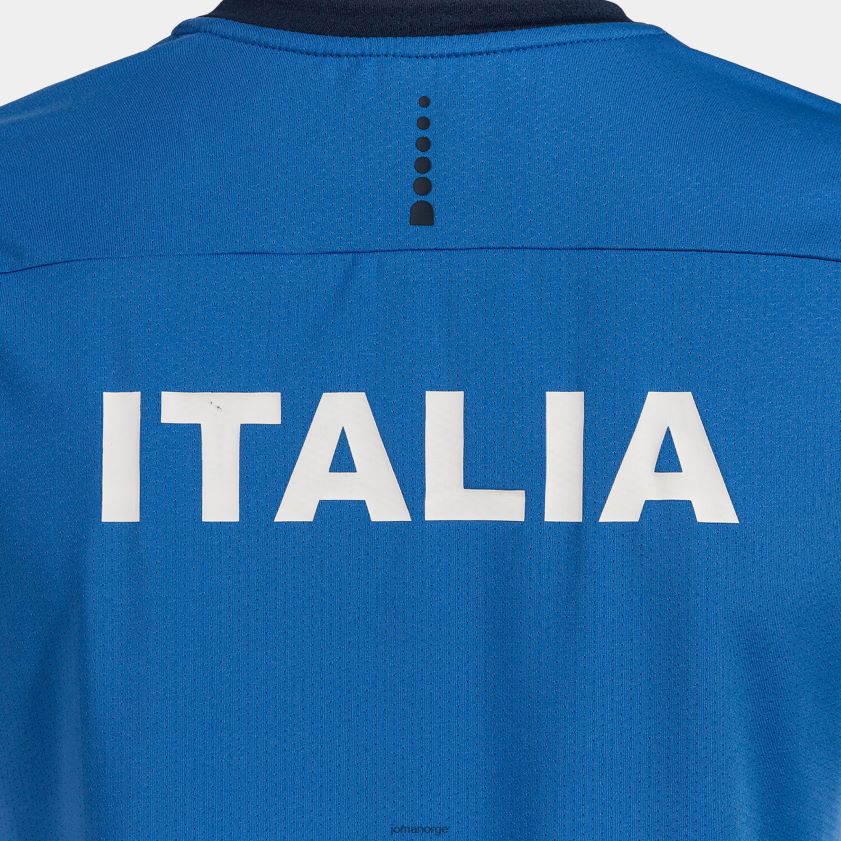 nei Joma skjorte kortermet italiensk tennisforbund kongeblå FBD0T02058 kvinner
