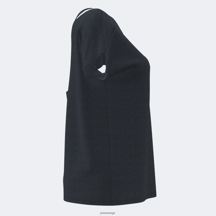 nei Joma skjorte kortermet kjerne svart FBD0T03858 kvinner