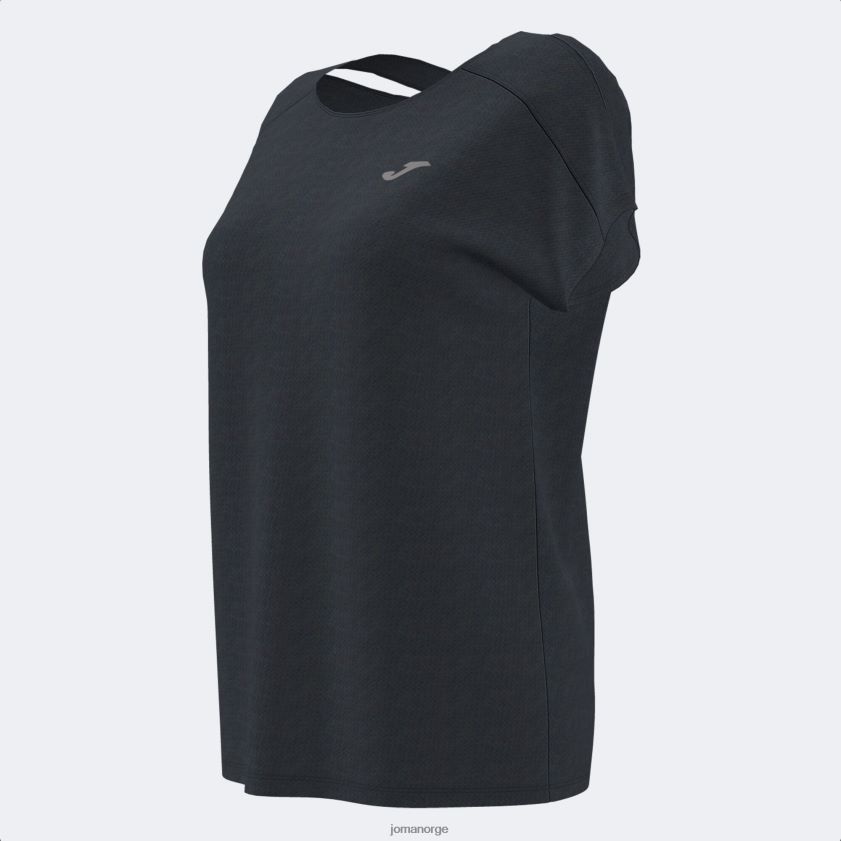 nei Joma skjorte kortermet kjerne svart FBD0T03858 kvinner