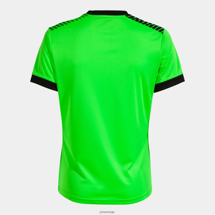 nei Joma skjorte kortermet øko supernova fluorescerende grønn svart FBD0T01745 kvinner