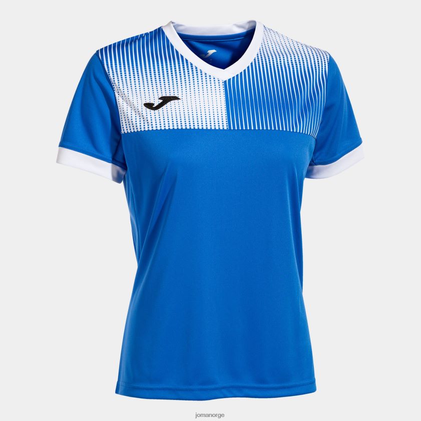 nei Joma skjorte kortermet øko supernova kongeblå hvit FBD0T01925 kvinner