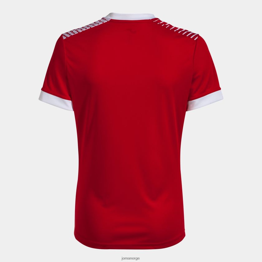 nei Joma skjorte kortermet øko supernova rød Hvit FBD0T02158 kvinner