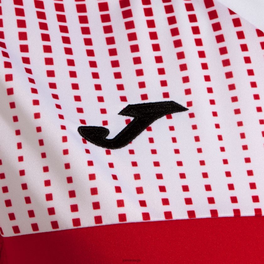 nei Joma skjorte kortermet øko supernova rød Hvit FBD0T02158 kvinner