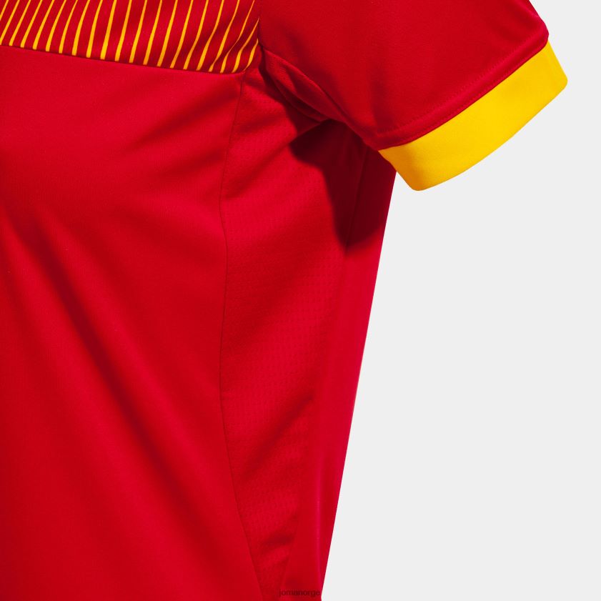 nei Joma skjorte kortermet øko supernova rød gul FBD0T01602 kvinner