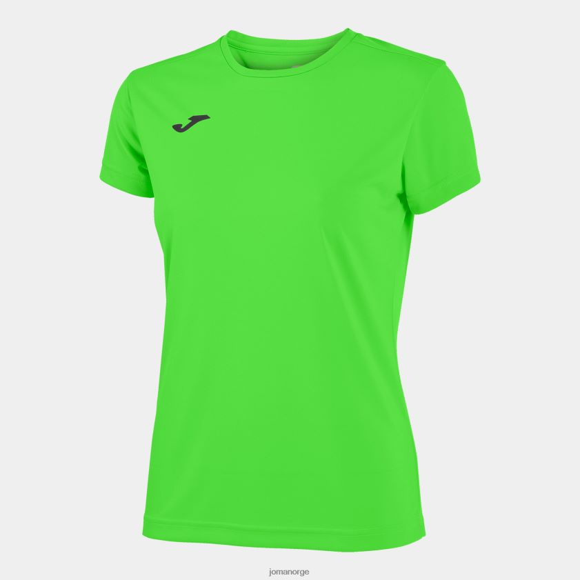 nei Joma skjorte kortermet kombi fluorescerende grønn FBD0T03991 kvinner
