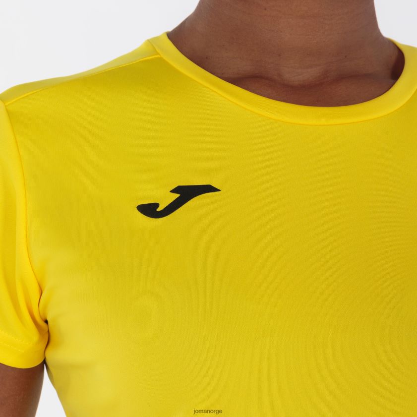 nei Joma skjorte kortermet kombi gul FBD0T02325 kvinner
