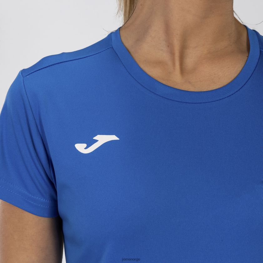 nei Joma skjorte kortermet kombi kongeblå FBD0T01721 kvinner