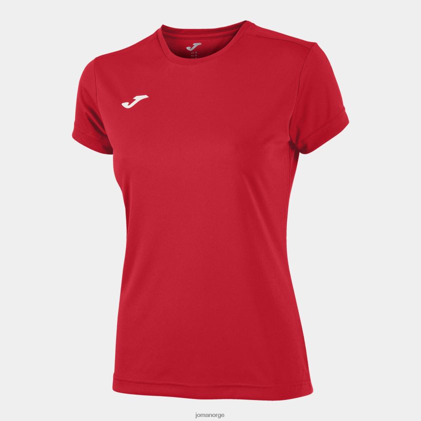 nei Joma skjorte kortermet kombi rød FBD0T01880 kvinner