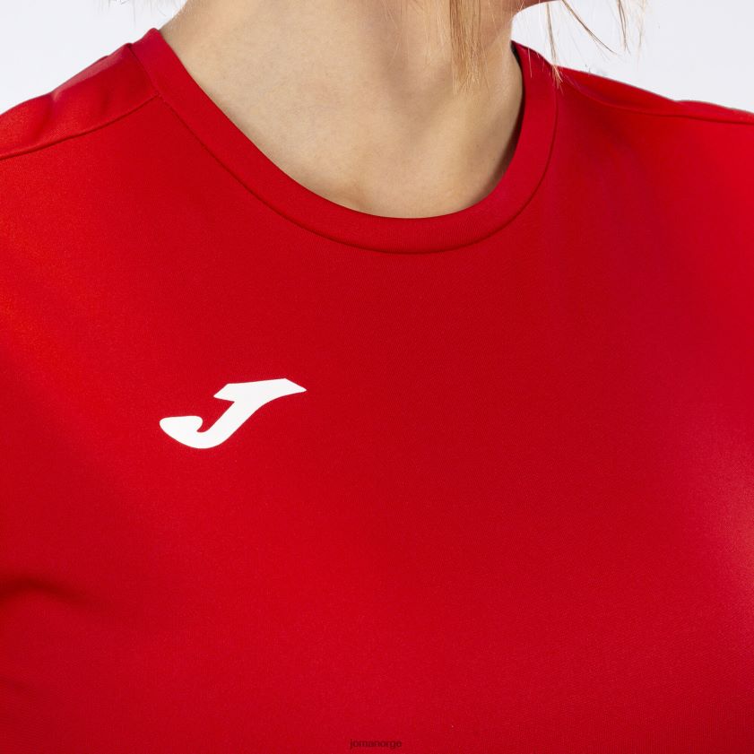 nei Joma skjorte kortermet kombi rød FBD0T01880 kvinner
