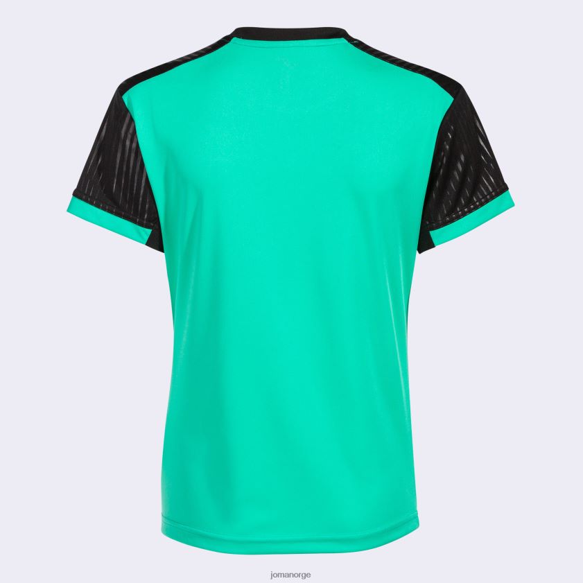 nei Joma skjorte kortermet montreal grønn svart FBD0T03712 kvinner