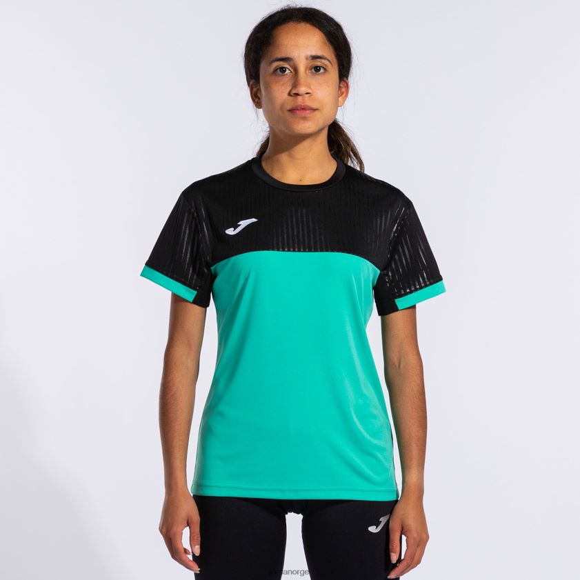 nei Joma skjorte kortermet montreal grønn svart FBD0T03712 kvinner
