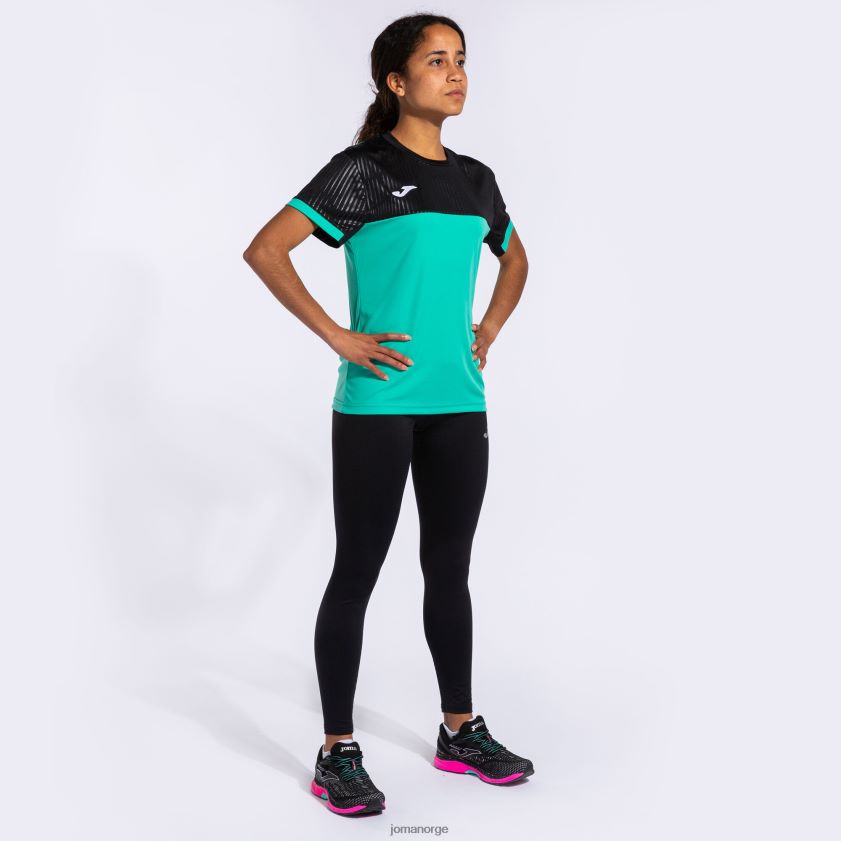 nei Joma skjorte kortermet montreal grønn svart FBD0T03712 kvinner