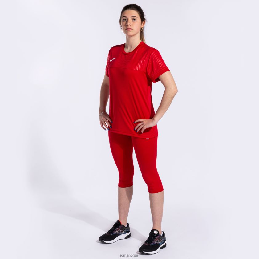 nei Joma skjorte kortermet montreal rød FBD0T02083 kvinner