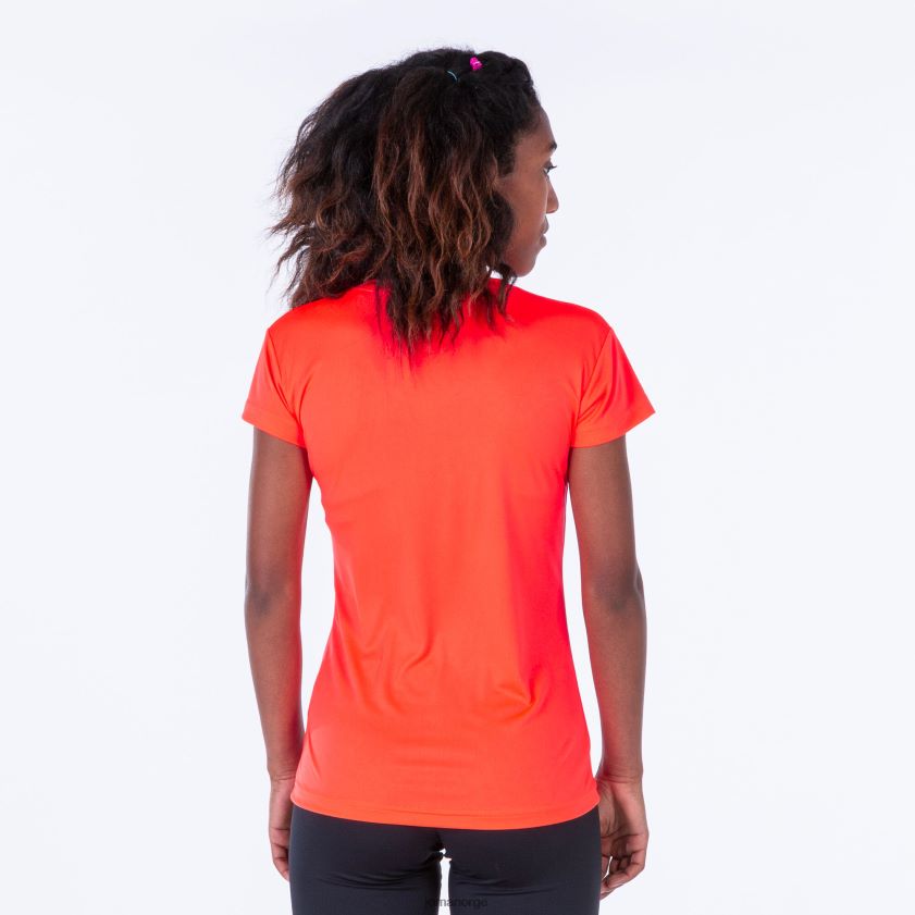 nei Joma skjorte kortermet plate ii fluorescerende koraller FBD0T01700 kvinner