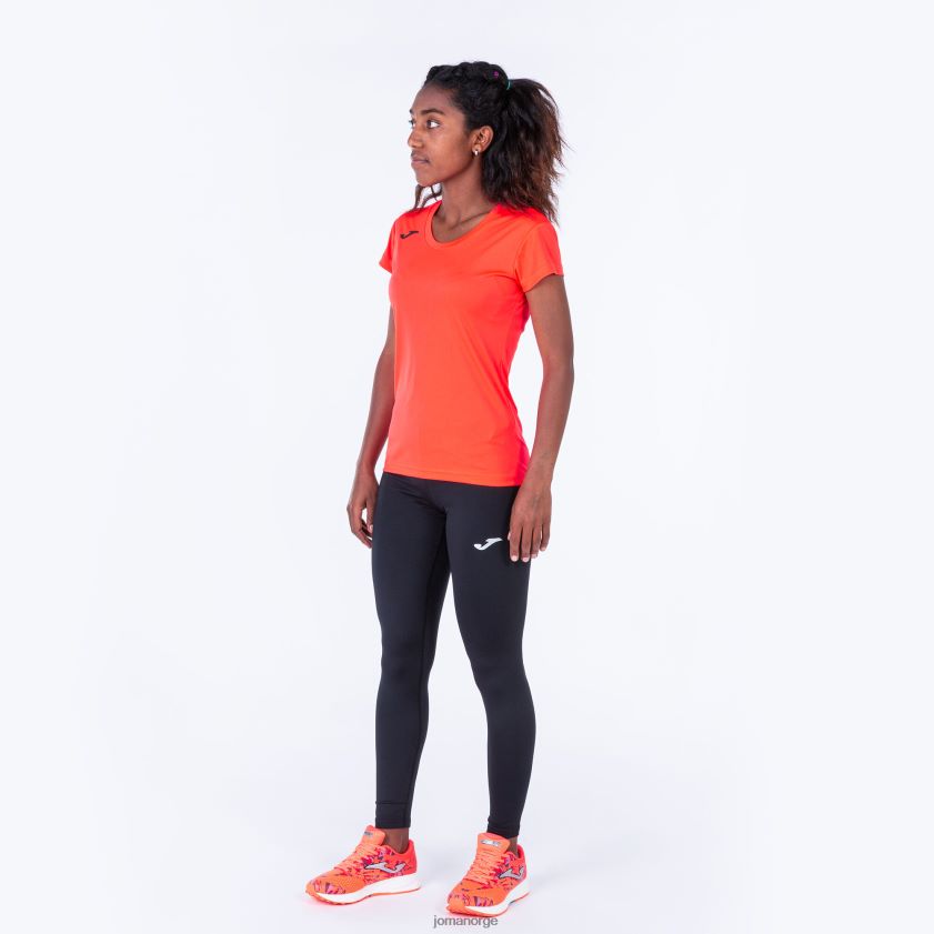 nei Joma skjorte kortermet plate ii fluorescerende koraller FBD0T01700 kvinner