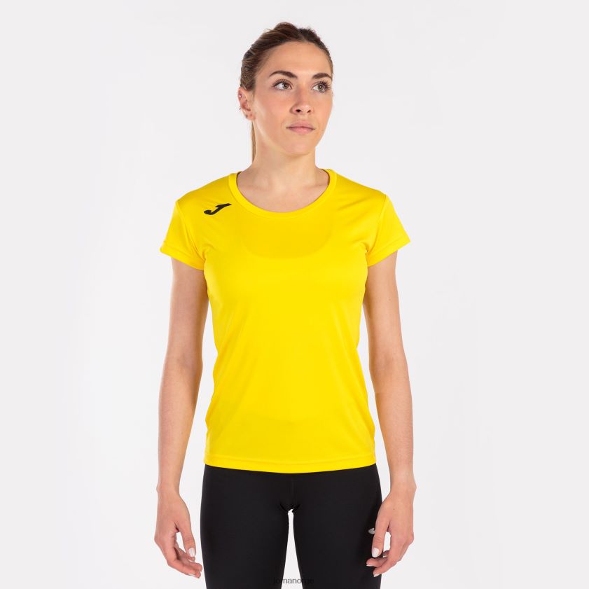 nei Joma skjorte kortermet plate ii gul FBD0T02484 kvinner