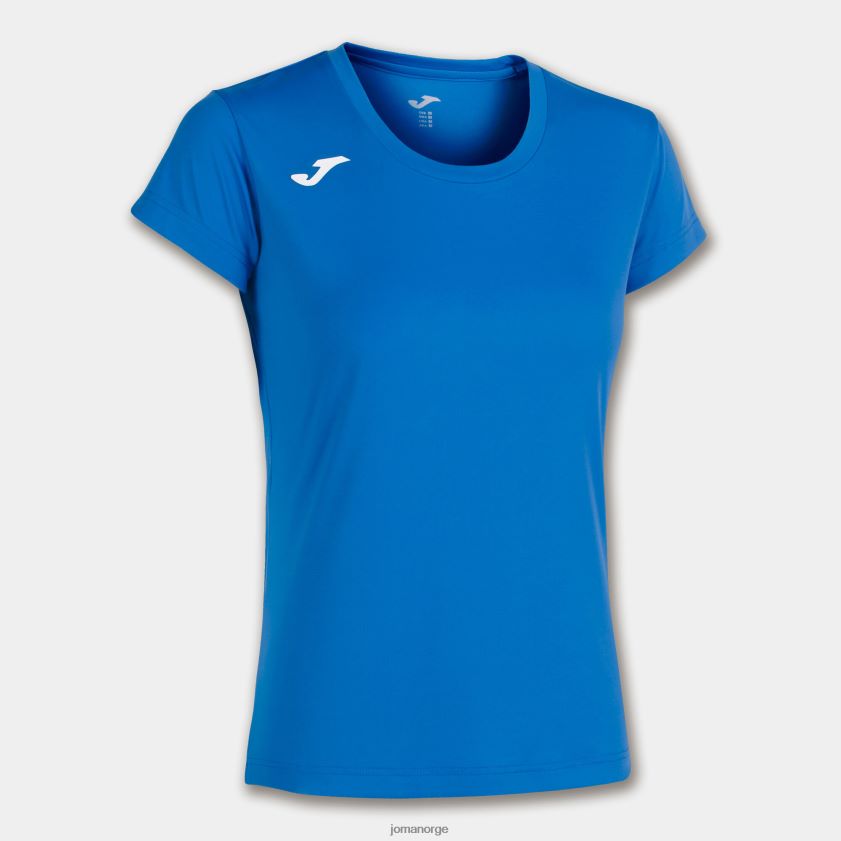 nei Joma skjorte kortermet plate ii kongeblå FBD0T03668 kvinner