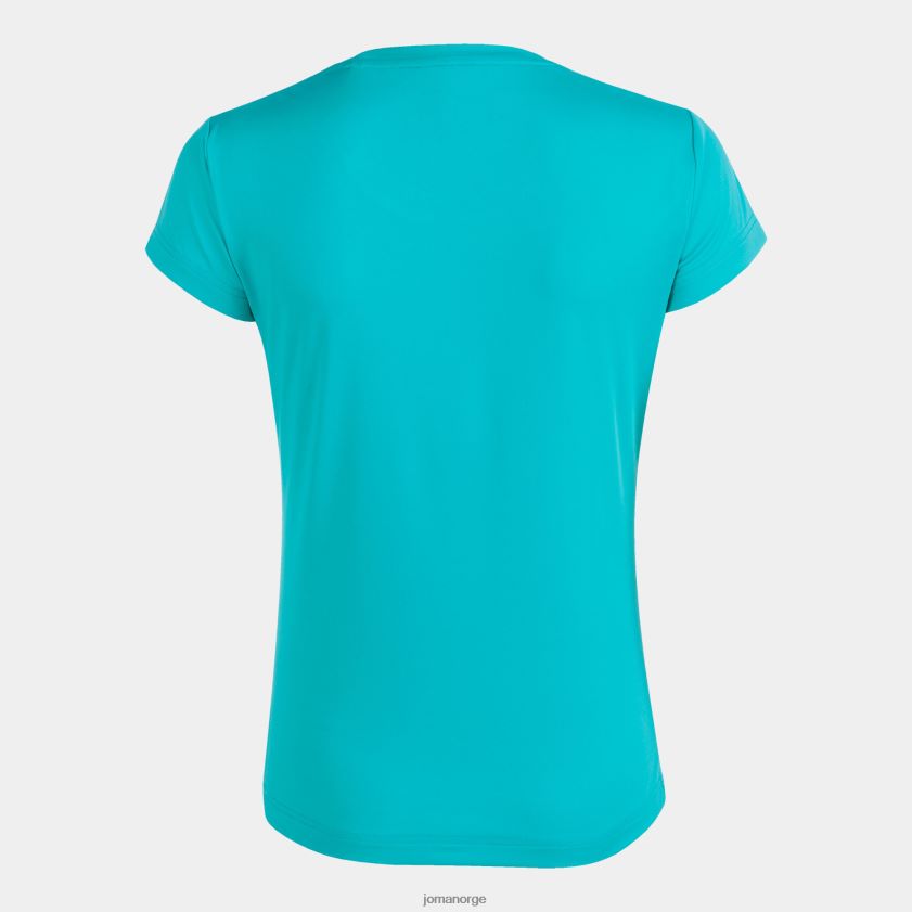 nei Joma skjorte kortermet plate ii turkis FBD0T03613 kvinner