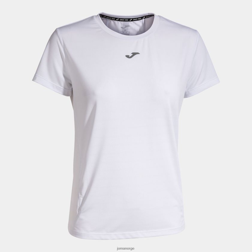 nei Joma skjorte kortermet r-natt hvit FBD0T04066 kvinner