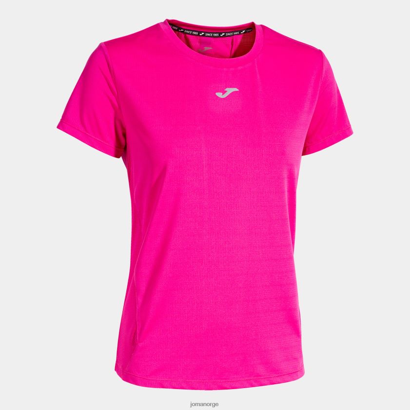 nei Joma skjorte kortermet r-natt rosa FBD0T02147 kvinner