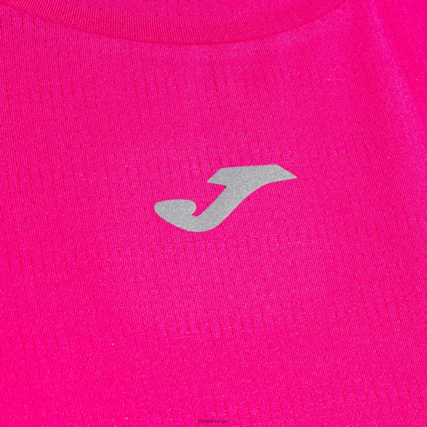 nei Joma skjorte kortermet r-natt rosa FBD0T02147 kvinner