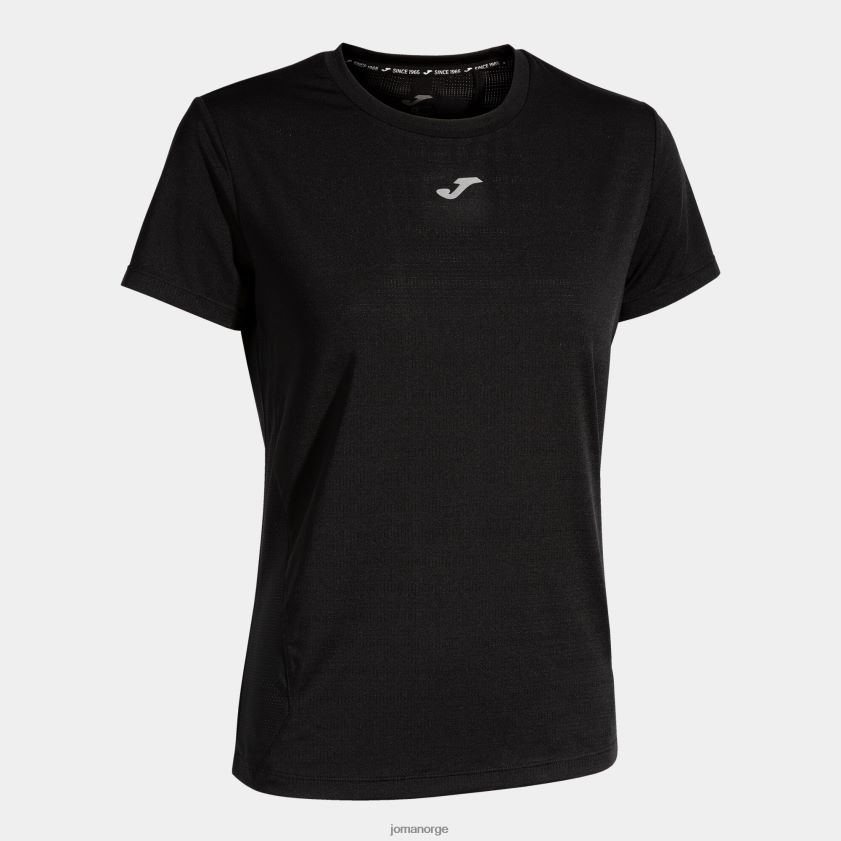 nei Joma skjorte kortermet r-natt svart FBD0T02025 kvinner
