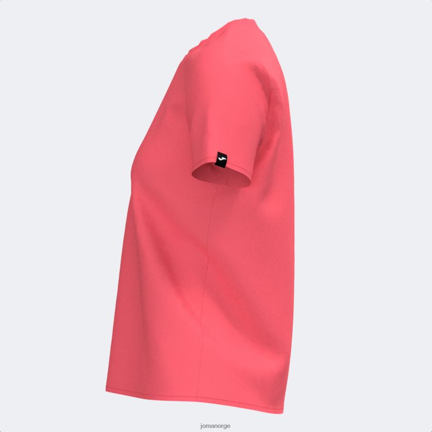 nei Joma skjorte kortermet ørken rosa FBD0T01837 kvinner