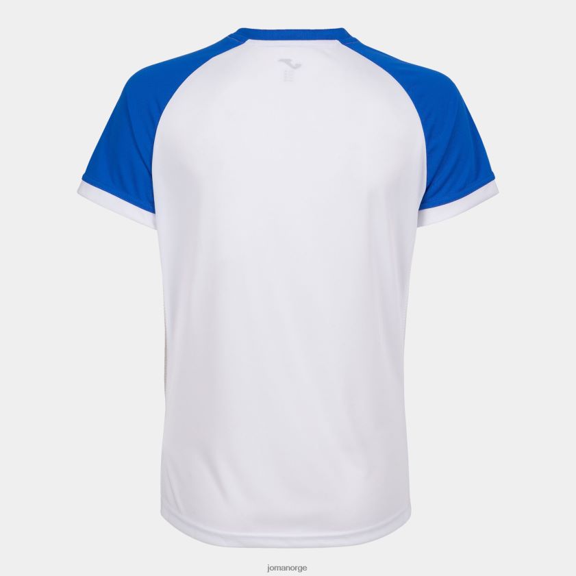 nei Joma skjorte kortermet supernova ii hvit kongeblå FBD0T03659 kvinner