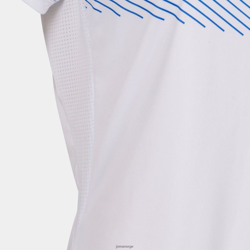 nei Joma skjorte kortermet supernova ii hvit kongeblå FBD0T03659 kvinner