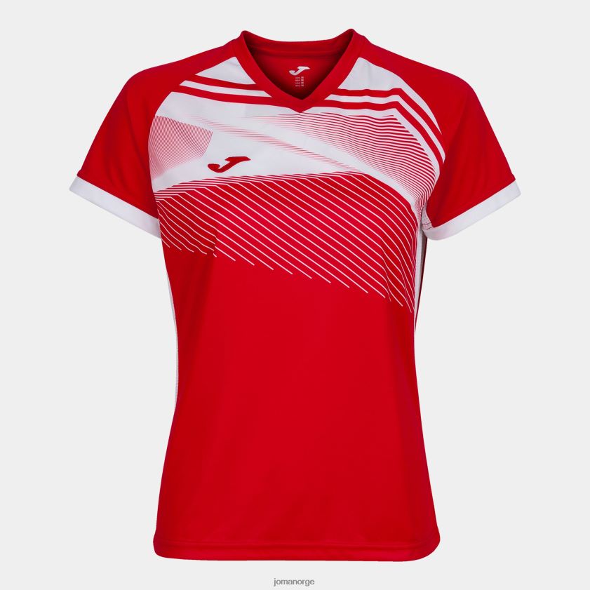 nei Joma skjorte kortermet supernova ii rød Hvit FBD0T02098 kvinner