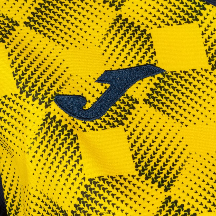 nei Joma skjorte kortermet supernova iii marineblå gul FBD0T02468 kvinner