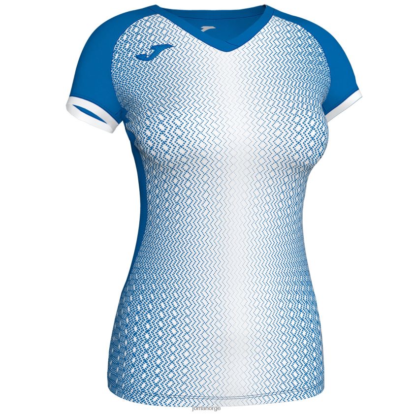 nei Joma skjorte kortermet supernova kongeblå hvit FBD0T03980 kvinner