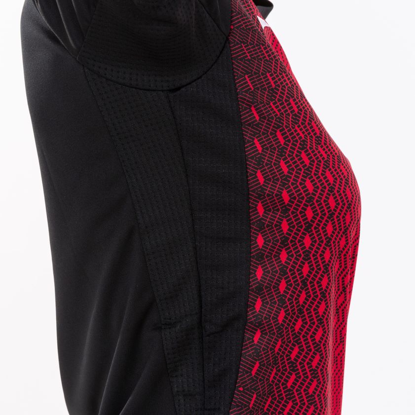 nei Joma skjorte kortermet supernova svart, rød FBD0T03786 kvinner