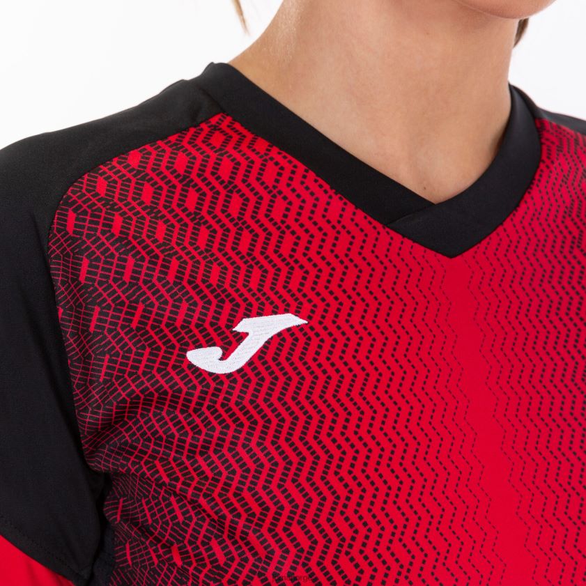 nei Joma skjorte kortermet supernova svart, rød FBD0T03786 kvinner