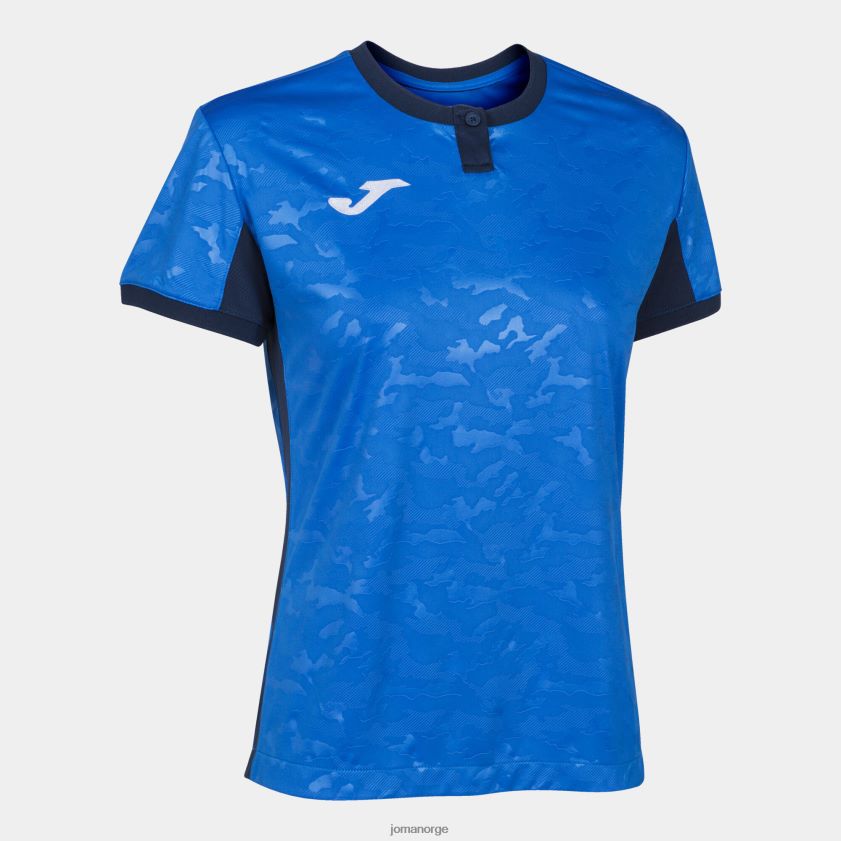 nei Joma skjorte kortermet toletum ii kongeblå marineblå FBD0T03628 kvinner