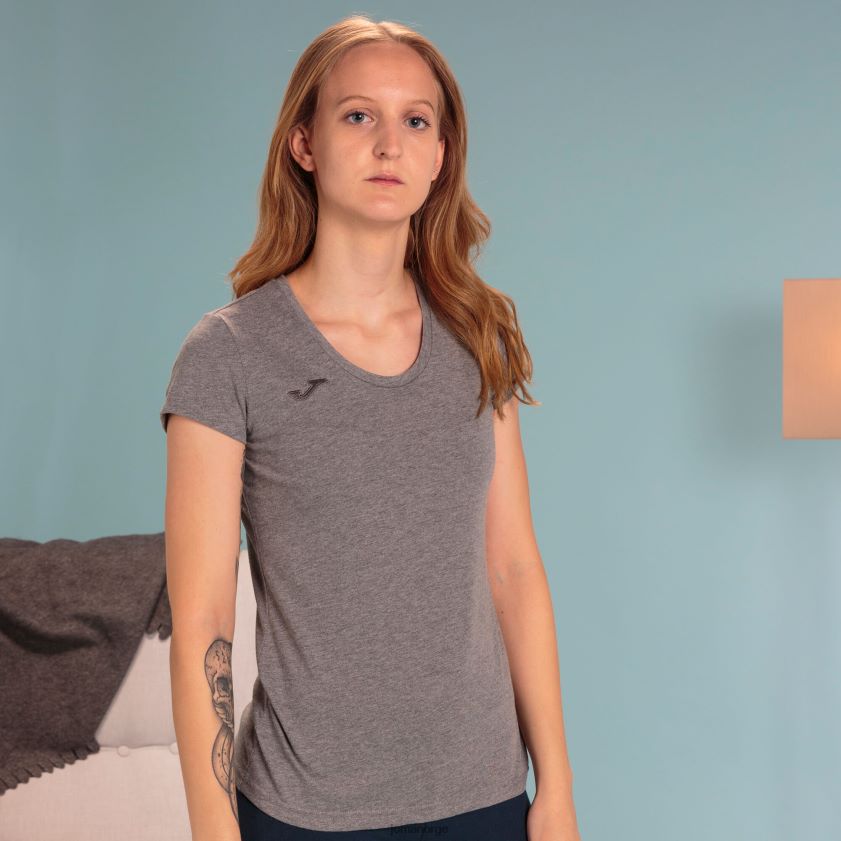 nei Joma skjorte kortermet verona melert grå FBD0T01626 kvinner