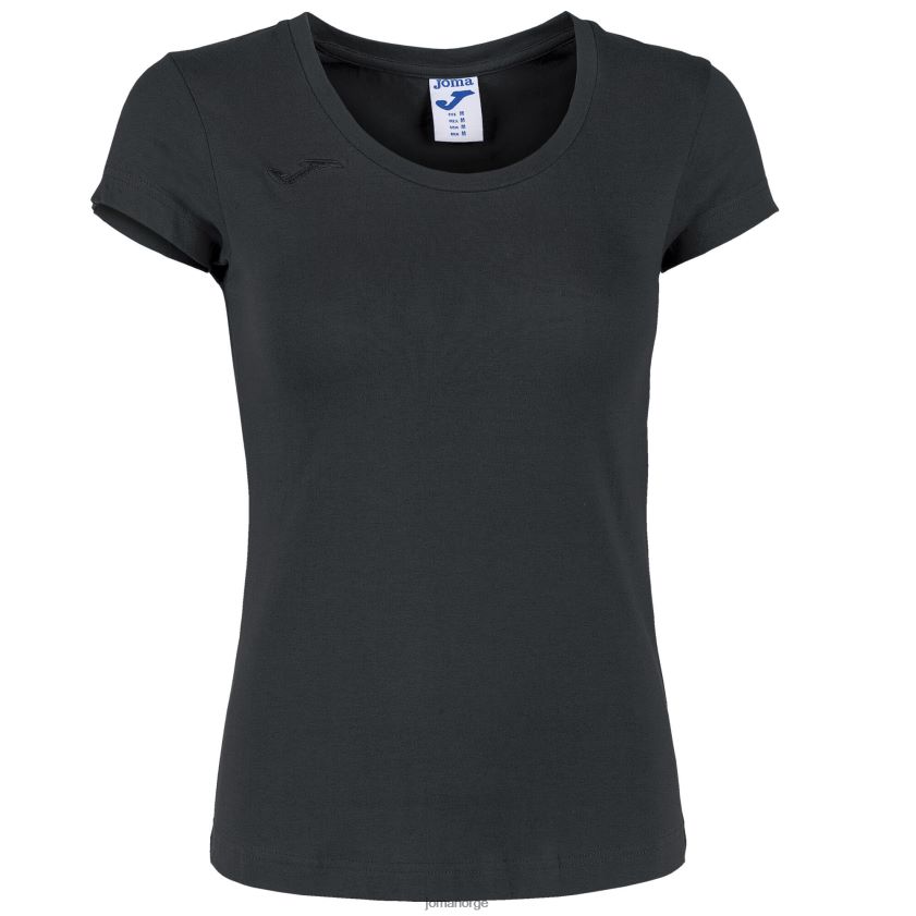 nei Joma skjorte kortermet verona svart FBD0T03623 kvinner