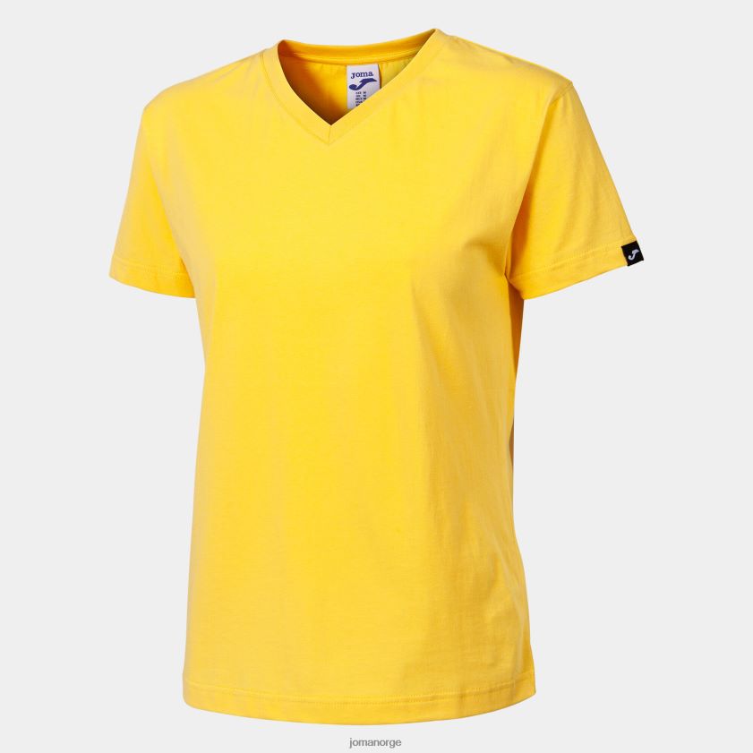 nei Joma skjorte kortermet versalles gul FBD0T01647 kvinner