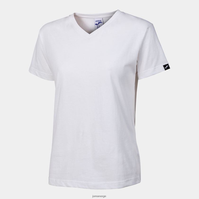 nei Joma skjorte kortermet versalles hvit FBD0T03960 kvinner