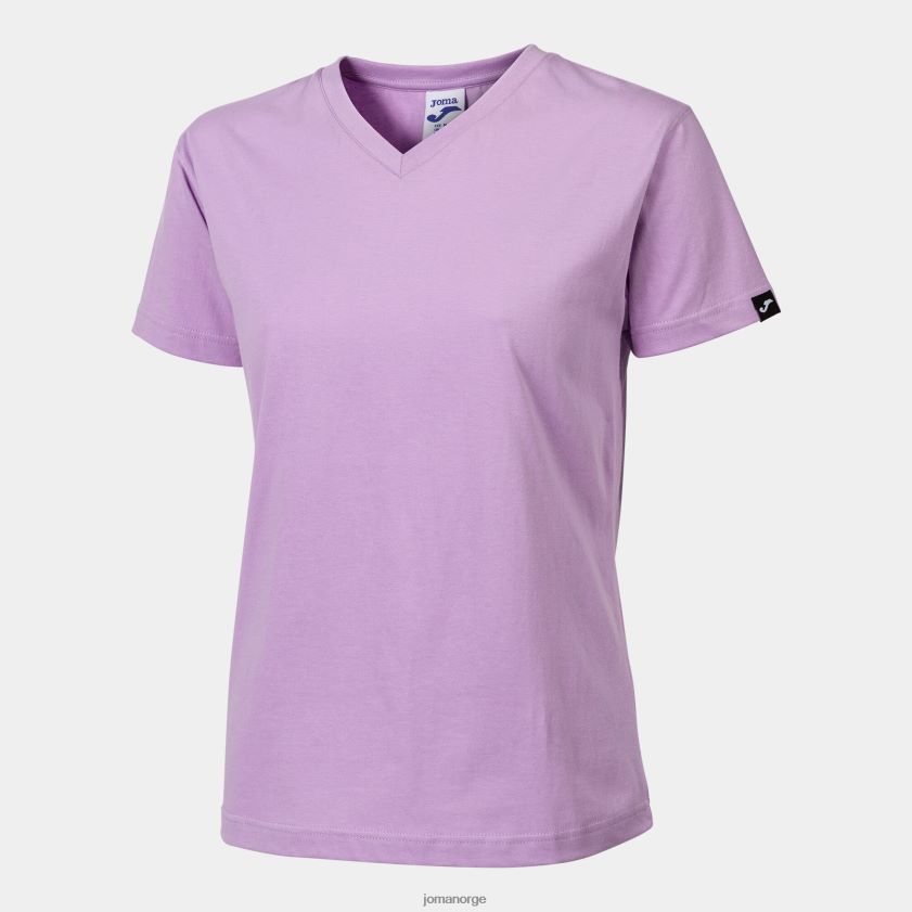 nei Joma skjorte kortermet versalles lilla FBD0T02060 kvinner