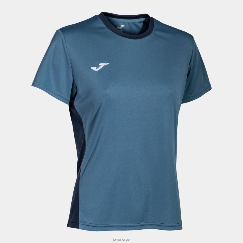 nei Joma skjorte kortermet vinner ii blå FBD0T03608 kvinner
