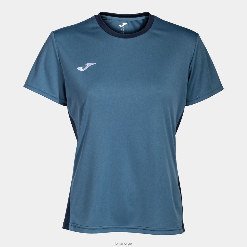 nei Joma skjorte kortermet vinner ii blå FBD0T03608 kvinner