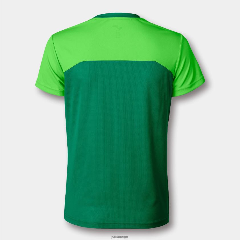 nei Joma skjorte kortermet vinner ii fluorescerende grønn FBD0T01694 kvinner