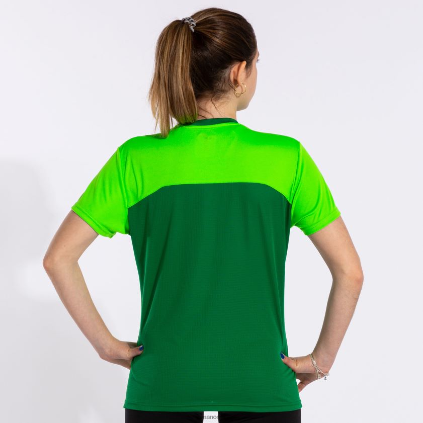 nei Joma skjorte kortermet vinner ii fluorescerende grønn FBD0T01694 kvinner