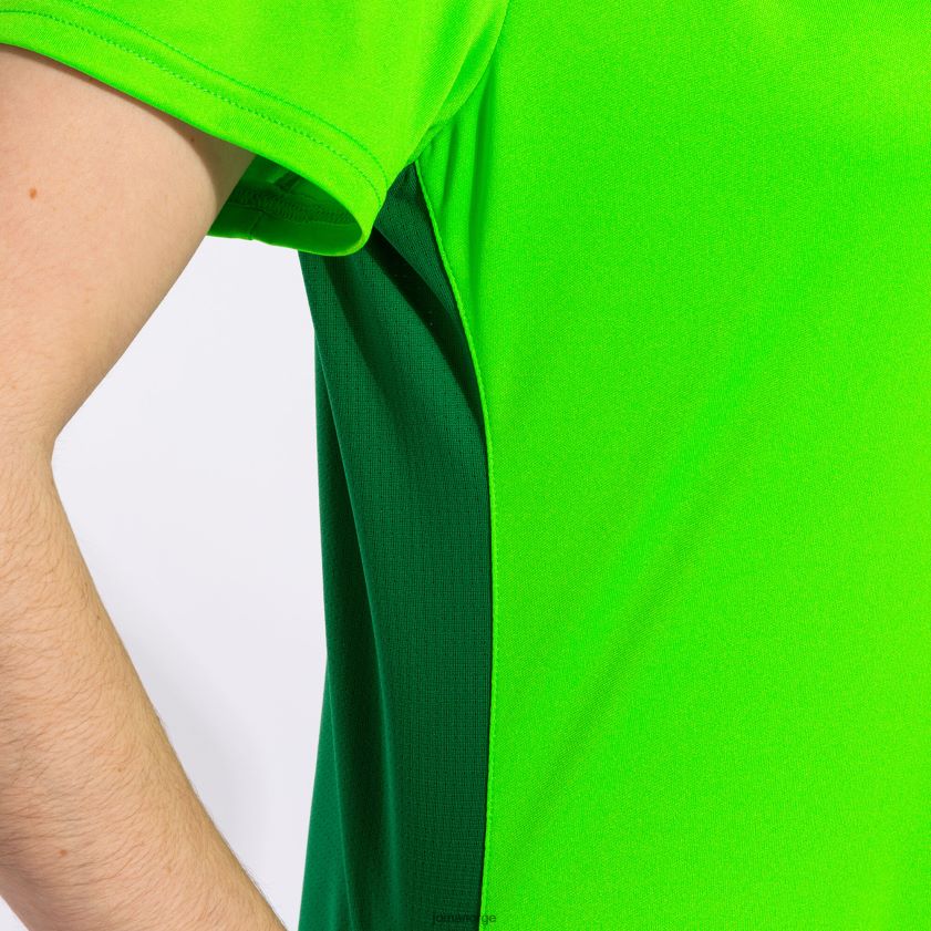 nei Joma skjorte kortermet vinner ii fluorescerende grønn FBD0T01694 kvinner