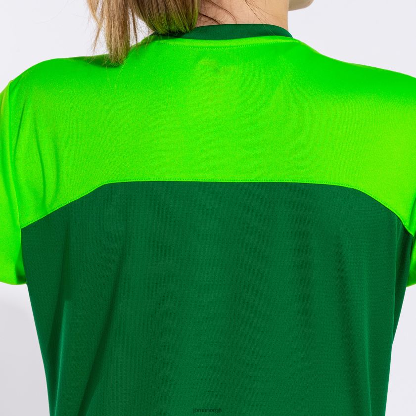 nei Joma skjorte kortermet vinner ii fluorescerende grønn FBD0T01694 kvinner