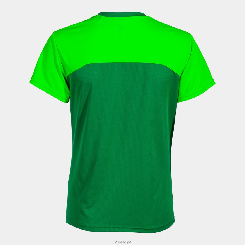nei Joma skjorte kortermet vinner ii fluorescerende grønn FBD0T01694 kvinner