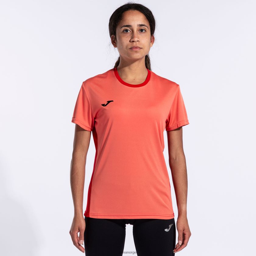 nei Joma skjorte kortermet vinner ii fluorescerende oransje FBD0T02194 kvinner